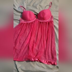 Victoria's Secret Pink Babydoll Lingerie